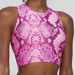 LiCi Fit Barbie Boa tank in S/M